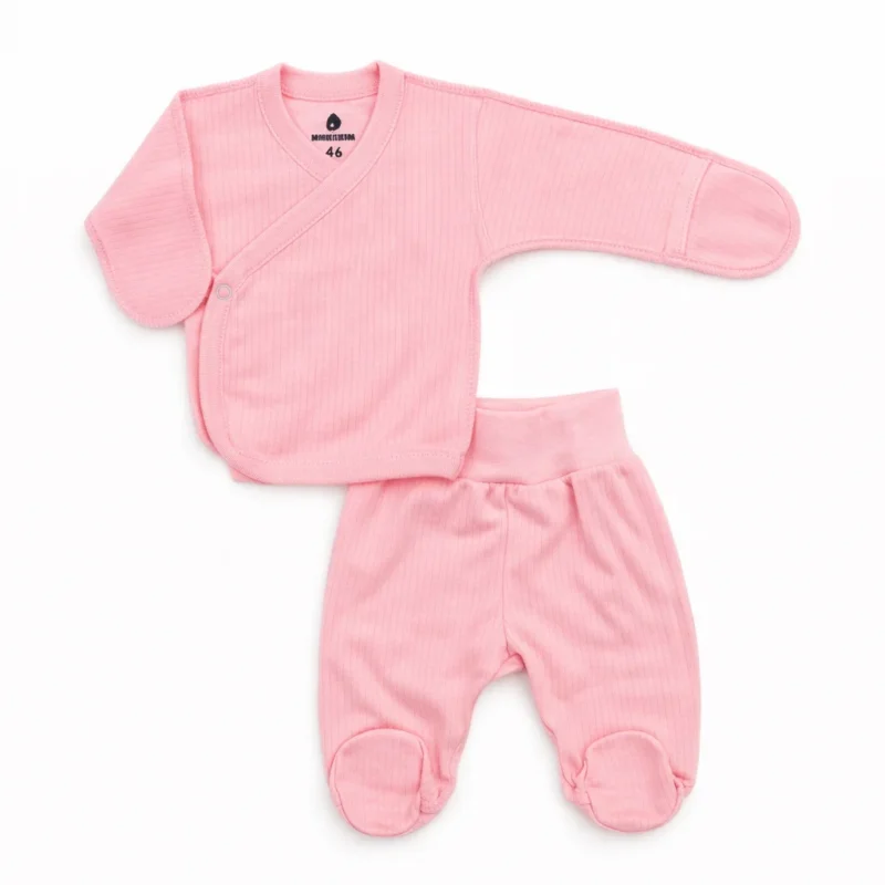 2 osaline komplekt roosa