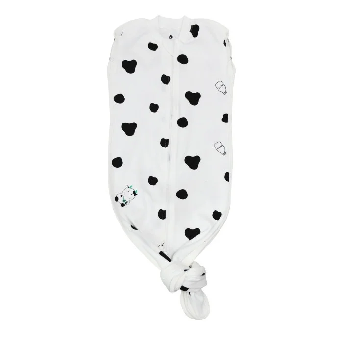 Mähkimistekk vastsündinule. Growing with baby Cow