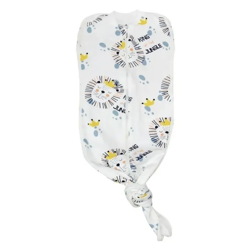 Mähkimistekk vastsündinule. Growing with baby Leo