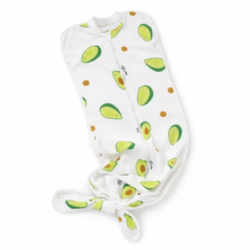 Mähkimistekk vastsündinule. Growing with baby Avocado