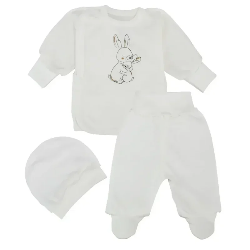 “Mama’s Hugs” set with bunny white