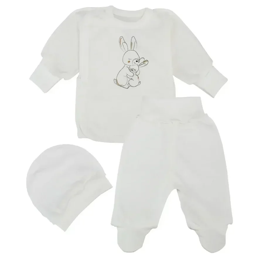 “Mama’s Hugs” set with bunny white